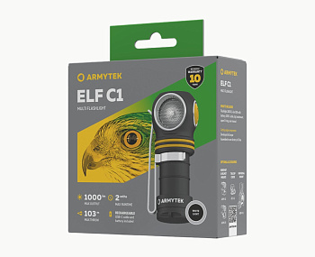 Фонарь ArmyTek Elf C1 USB-C